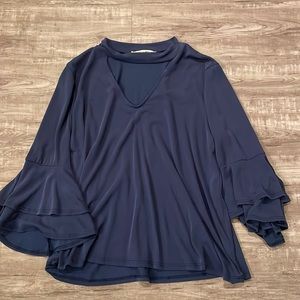 Navy blue top - size S